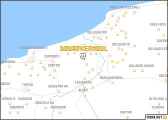 map of Douar Kermoul