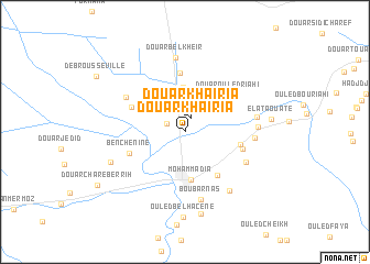 map of Douar Khaïria