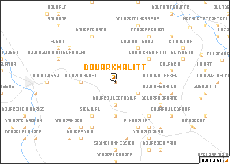 map of Douar Khalitt