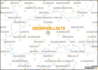 map of Douar Khallouta