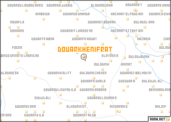 map of Douar Khenifrat