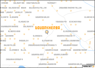 map of Douar Kherba