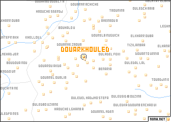 map of Douar Khouled