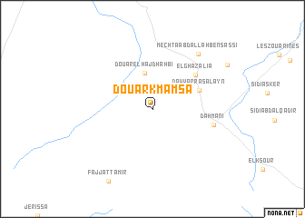 map of Douar Kmamsa