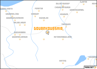 map of Douar Kouasmia