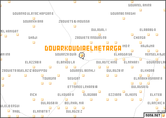 map of Douar Koudia el Metarga