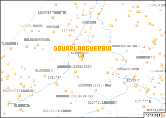 map of Douar Laâguerbia