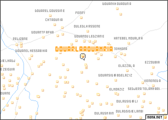 map of Douar Laâouamria