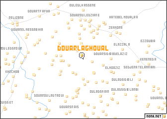 map of Douar Laghoual