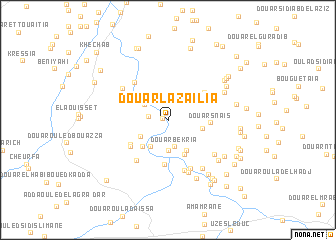 map of Douar Lazaïlia