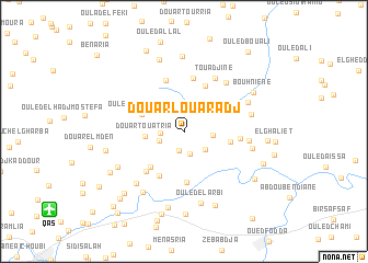 map of Douar Louaradj