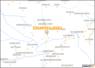 map of Douar Medjahed