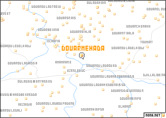 map of Douar Mehada