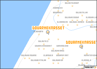 map of Douar Meknasset