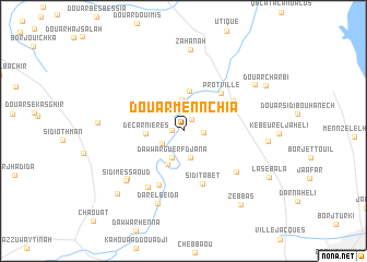 map of Douar Mennchia