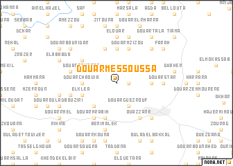 map of Douar Messoussa