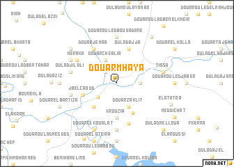 map of Douar Mhaya