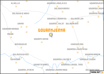 map of Douar Mjerma