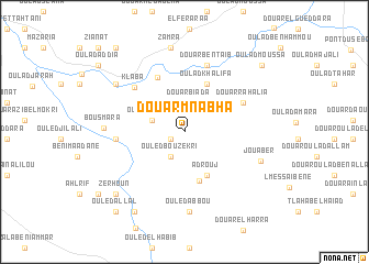 map of Douar Mnabha