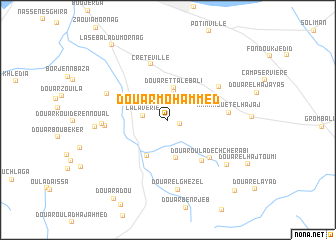 map of Douar Mohammed
