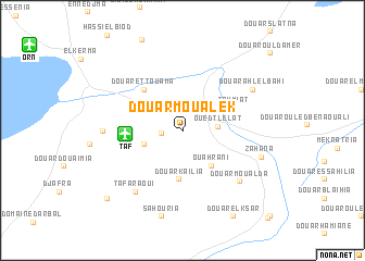 map of Douar Mouâlek