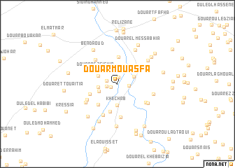 map of Douar Mouasfa