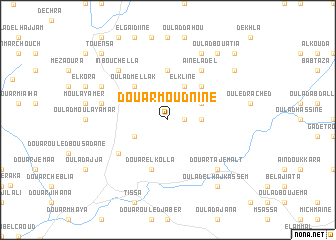 map of Douar Moudnine