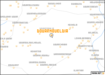 map of Douar Moueldia
