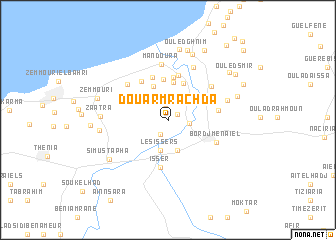 map of Douar Mʼrachda