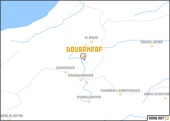 map of Douar Mraf