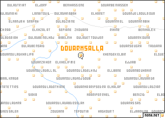 map of Douar Msalla