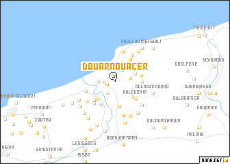 map of Douar Nouacer