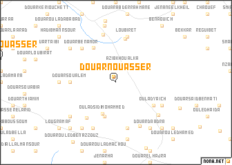 map of Douar Nouasser