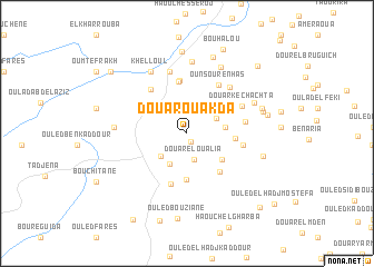 map of Douar Ouakda