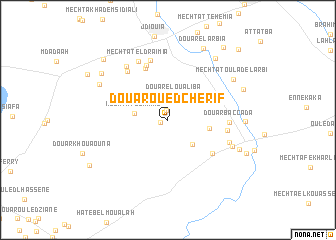 map of Douar Oued Cherif