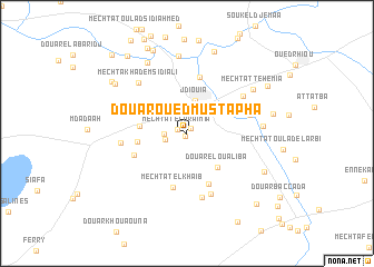 map of Douar Oued Mustapha