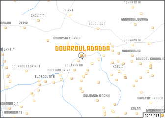 map of Douar Oulad Adda