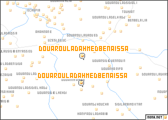 map of Douar Oulad Ahmed Ben Aïssa