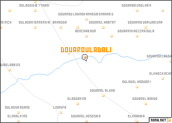 map of Douar Oulad Ali