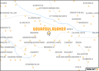 map of Douar Oulad Amer