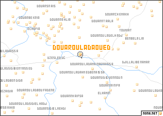 map of Douar Oulad Aoued