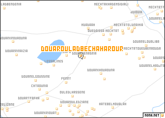 map of Douar Oulad Bechaharour