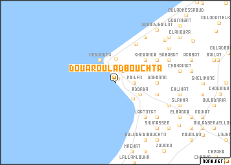 map of Douar Oulad Bouchta