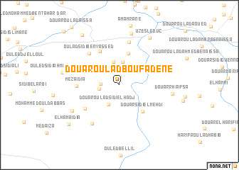 map of Douar Oulad Bou Fadene