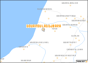 map of Douar Oulad Djbara