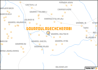 map of Douar Oulad ech Cherabi