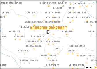 map of Douar Oulad Mrabet