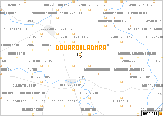 map of Douar Oulad Mra