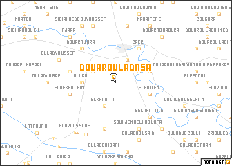 map of Douar Oulad Nsa