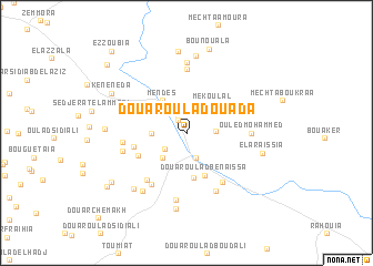 map of Douar Oulad Ouada